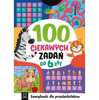 100 ciekawych zadań. Łamigłówki dla przedszkolaków. Od 6 lat (Beata Karlik)(Brožovaná)