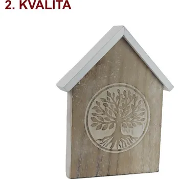 Dekorace domeček 2. jakost D6808/1