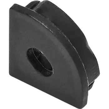 Stavební profil Černá koncovka na úhlový profil AD-LP-6502