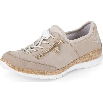Dámské polobotky Dámské polobotky RIEKER N42F1-60 béžová S6 36