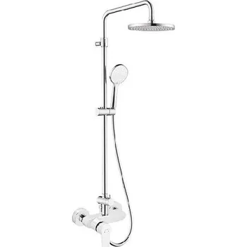 Sprchový set Novaservis Ferro Nostris - Sprchový set s baterií, průměr 23 cm, 3 proudy, chrom NP99-BNS7U