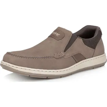 Pánská obuv Pánské mokasíny RIEKER 17368-25 hnědá S6 44