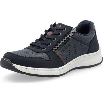 Pánské polobotky Pánské polobotky RIEKER 14301-14 modrá S6 41