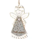 Dřevěný anděl s nápisem, 0/200