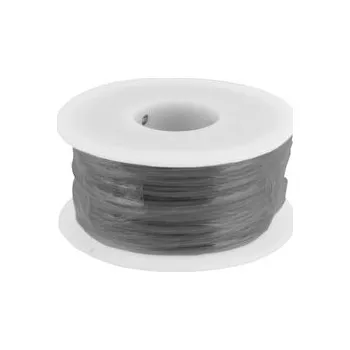 elektrický kabel Izolovaná pocínovaná měděná licna 0,25mm2, černá 1ks = 25 metrů