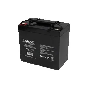 Baterie olověná 12V / 75Ah XTREME / Enerwell bezúdržbový akumulátor