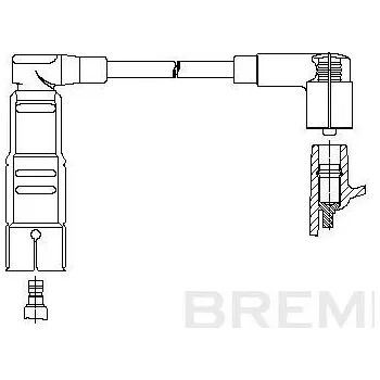 Zapalovací cívka Kabel zapalovací svíčky BREMI 201/55