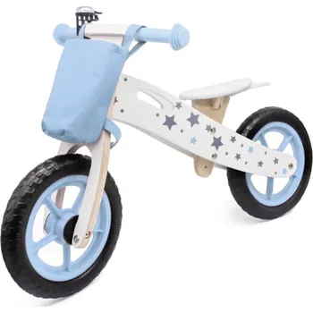 Odrážedlo Dřevěné odrážedlo Stars - modré