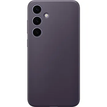Pouzdro na mobilní telefon Samsung Galaxy S24+ Zadní kryt z veganské kůže Dark Violet GP-FPS926HCAVW