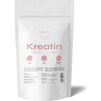 Kosmetická sada Curapil Kreatin Monohydrát – energie a vitalita 500 g