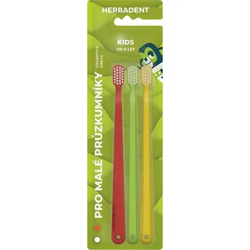 Zubní kartáček Herbadent Kids Dětský zubní kartáček s ultra jemnými vlákny 0–8 let