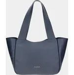 Shopper kabelka Ivory modrá/stříbro