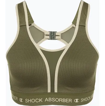 Podprsenka Sportovní podprsenka Shock Absorber Ultimate Run Bra Padded khaki