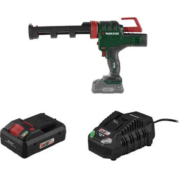 Stavebniny PARKSIDE® Aku pistole na kartuše PKPA 20-Li A2, Smart 4 Ah
