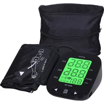 Měřič tělesných funkcí Huslog digitální tlakoměr, černý