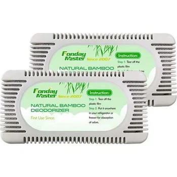 Lednice 2 balení deodorantu do lednice, odstraňovač zápachu pro ledničku s mrazákem a obědové boxy,