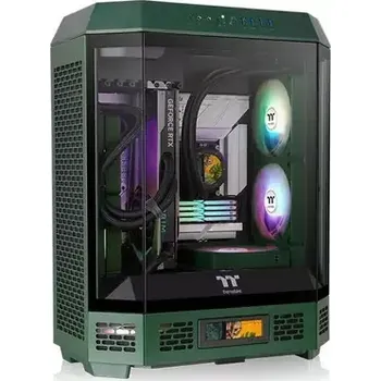 PC skříň Thermaltake The Tower 600 zelená (CA-1Z1-00MCWN-00)