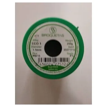 Páječka CÍN 1,5mm 250g Sn99,3Cu0,7 FLUX PW-15 PBFREE