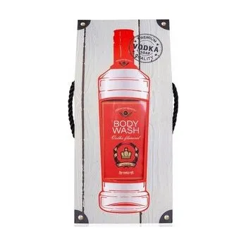 Nestandardní parfém GEL sprchový 400ml VODKA FLAVOR MEN CLASSICS v dárkové krabičce ve stylu vodky ACCENTRA