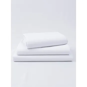 Prostěradlo Hotelové plátnové prostěradlo 160 x 270 cm