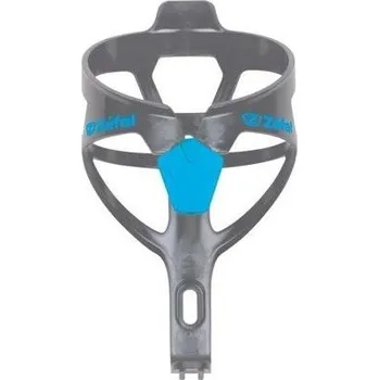 Košík na láhev Zefal košík Pulse A2 šedý/modrý cyan