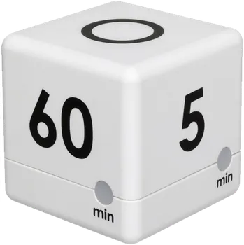 Kuchyňská minutka TFA 38.2032.02 - Digitální časovač CUBE - bílý