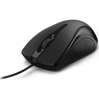 Myš HAMA myš MC-200/ drátová/ optická/ 1200 dpi/ 3 tlačítka/ USB/ černá