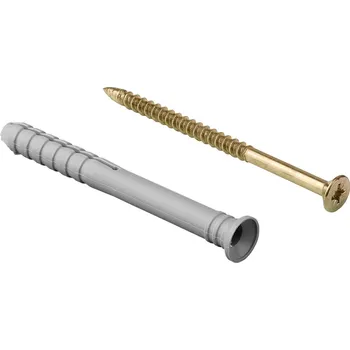 Hmoždinka Wadfow Hmoždinka natloukací 6x40mm+vrut 3.8x43mm, sada 30 ks