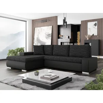 Nábytek Rohová sedací souprava Herkules Mini, Potah: ekokůže Soft 011 + Lawa 06 MIRJAN 5902928650587