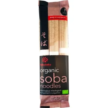 Příloha Hakubaku Soba nudle pšenično-pohankové 270 g bio BIO VEGAN Množství: 1 ks