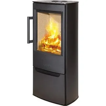 Krbová kamna Hwam Wiking Miro 4+ se spodními dvířky šedá