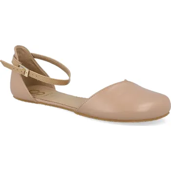 Dámské sandále Barefoot dámské sandály Shapen - Poppy II Beige N béžové Velikost: 42