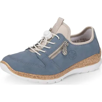 Dámské polobotky Dámské polobotky RIEKER N42G0-14 modrá S6 42