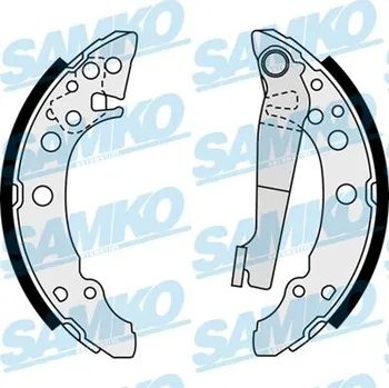 Brzdová čelist Sada brzdových čelistí SAMKO 87940