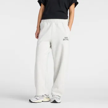 Dámská móda Dámské kalhoty New Balance WB61W1DZAHH – šedé