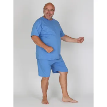 Pánské pyžamo Pánské krátké pyžamo BIGGER - 3XL