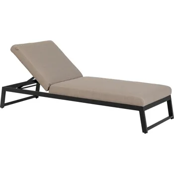 Zahradní sestava Doppler Melia LIKA-TEX® mocca - luxusní zahradní lehátko