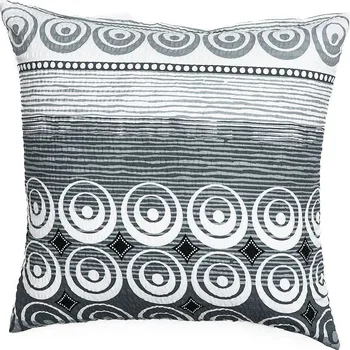 Povlak na polštář krep Sahara šedá 40x40 cm