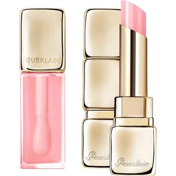 Péče o rty Guerlain Glow & Balm sada barevných balzámů na rty 258 Rose Glow 3,2 g + barevný olej na rty 258 Rose Glow 9,5 ml