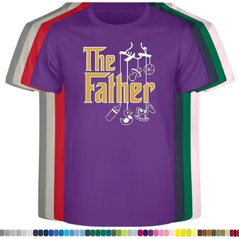 Pánské tričko levne-bavlnene-tricko-potisk-loutka-kmotr-otec Barva: Lavender - levandulová, velikost: M