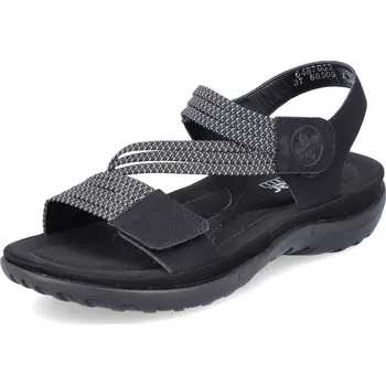 Dámské sandále Dámské sandály RIEKER 64870-00 černá S6 42