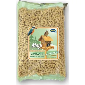 Krmivo pro ptáka Megan zimní směs s hmyzem 1kg pro venkovní ptáky