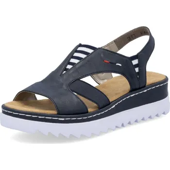 Dámské sandále Dámské sandály RIEKER V44Y5-14 modrá S6 40