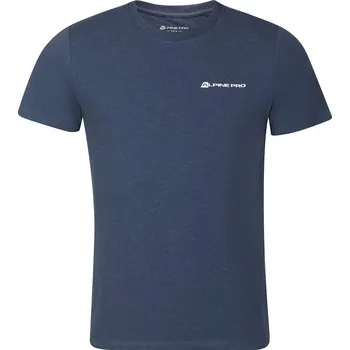 Pánské tričko Alpine Pro FRAB MODRÁ PÁNSKÉ BAVLNĚNÉ TRIKO S FINE COTTON L