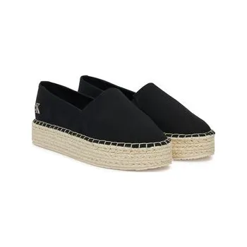 Dámské džíny Calvin Klein Jeans Espadrilky Flatform Esdparille Mg/Hdw YW0YW01737 Černá 39