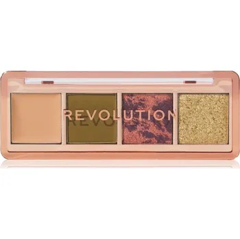 Oční stíny Revolution Icon Edit paletka očních stínů odstín The Eternal Green Palette 2.8 g