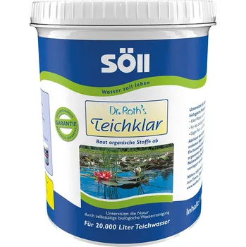 Jezírková chemie Söll Dr. Roth's TeichKlar pro čisté jezírko 1 kg