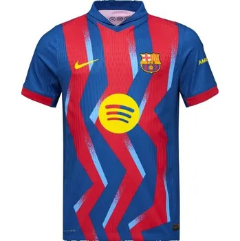 Míčový sport Pánský fotbalový dres Nike FCB M NK DFADV JSY SS MATCH SE S Modrá, Červená, Mix