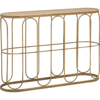 Konzolový stolek Konzolový stolek Samui 110 cm hnědý