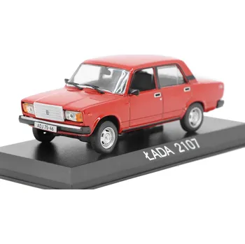 autíčko LADA 2107 Žiguli 1:43 - DeAgostini Legendás Autói časopis s modelem LADA 2107 - kovový model